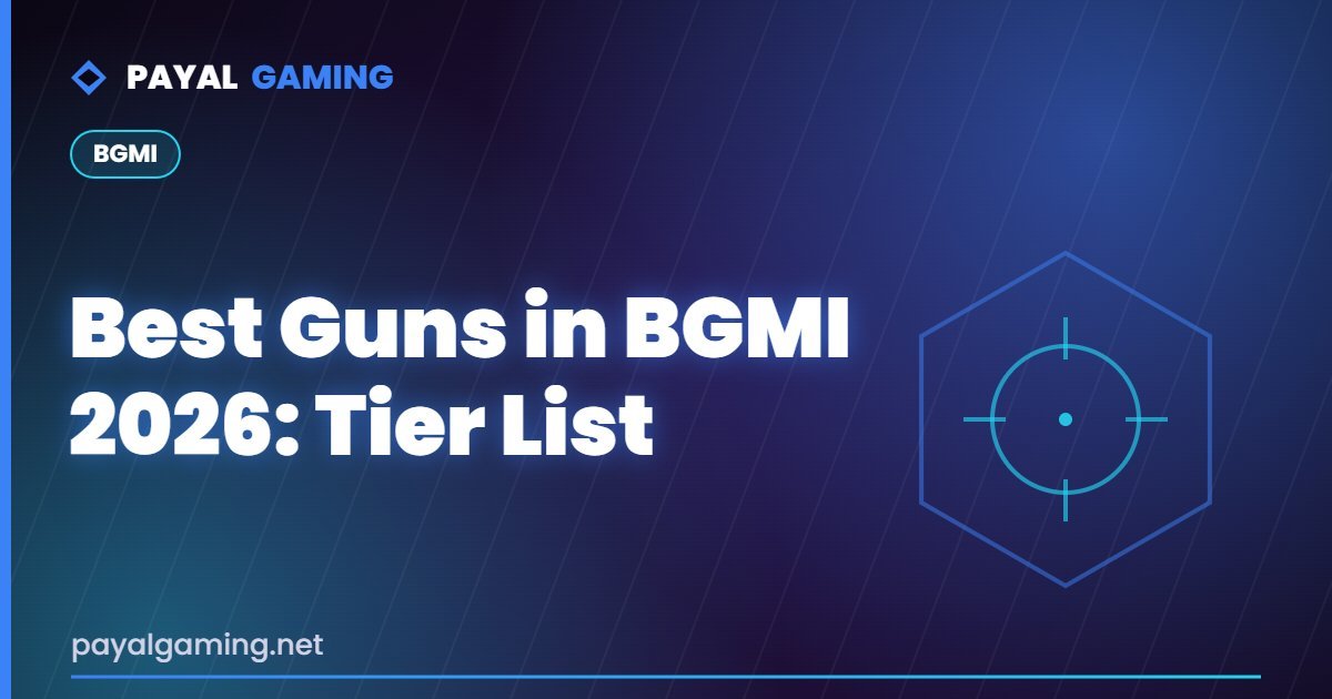 Best Guns in BGMI 2026: Tier List