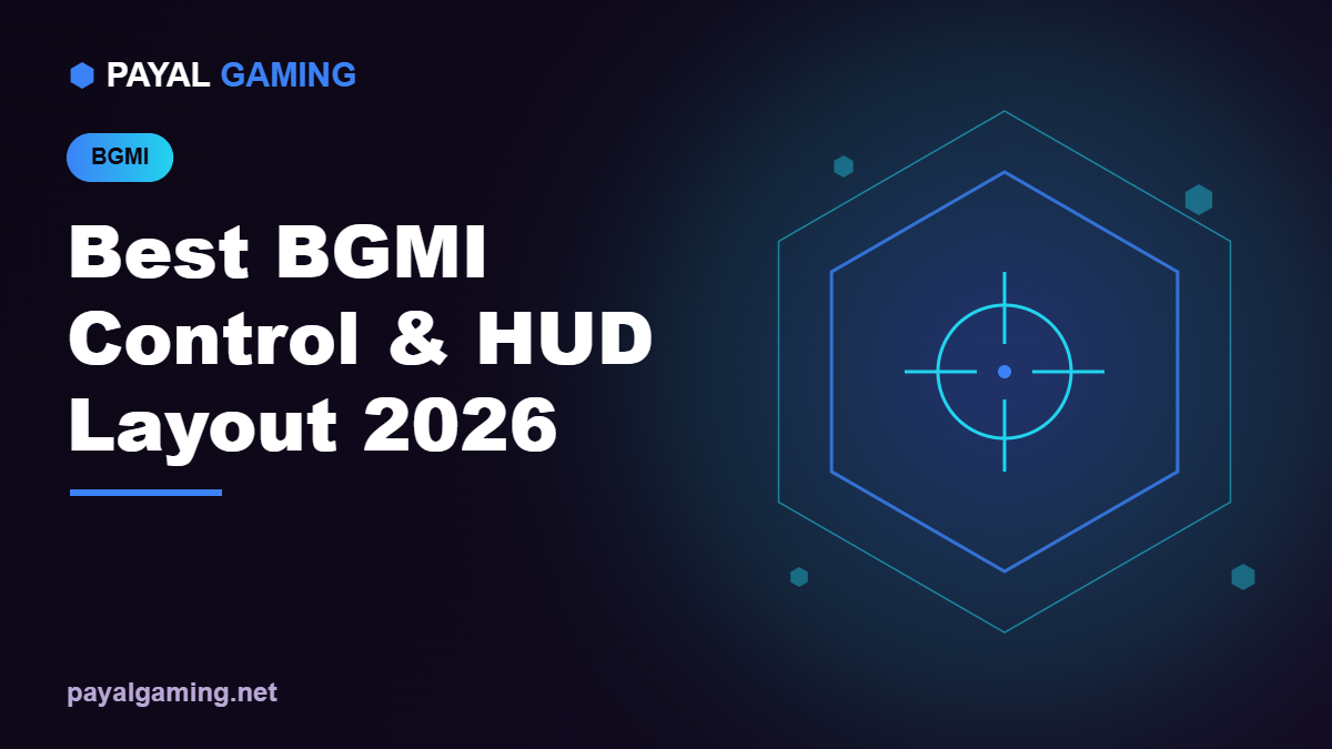 Best BGMI Control & HUD Layout 2026 (No Recoil Setup)