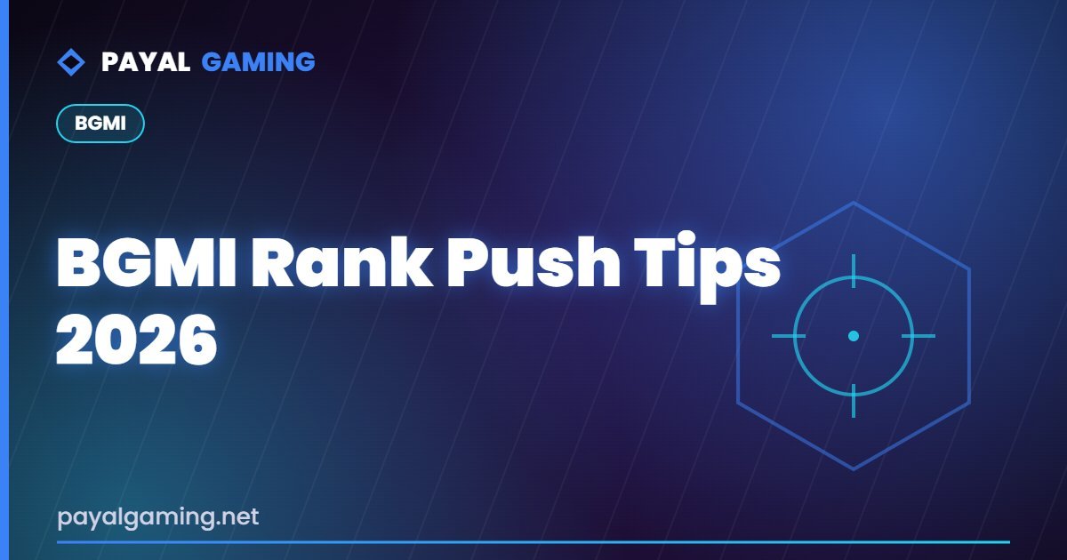 BGMI Rank Push Tips 2026