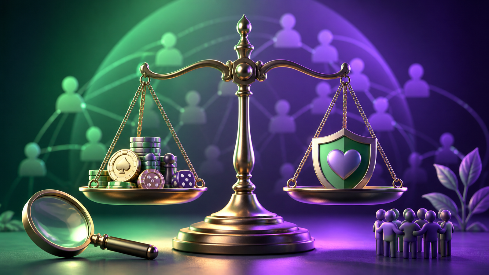 Gaming tokens balanced against a safety shield for responsible research
