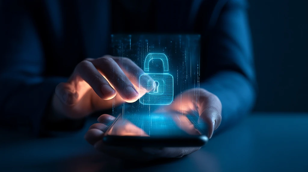 Phone par security padlock - BGMI UC safe se kharidne ka guide